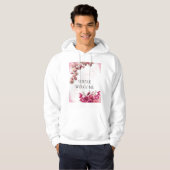 Romantic Blush Watercolor Bridal Party Shirt | (Vorne ganz)