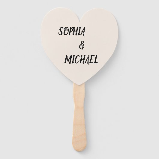 Romantic Burgundy Fächer (Vorderseite)