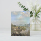 Romantic Castle Stalker Postkarte (Stehend Vorderseite)