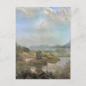 Romantic Castle Stalker Postkarte (Vorderseite)