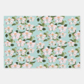 Romantic cherry blossom garden geschenkpapier set (Vorderseite 3)