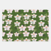 Romantic cherry blossom garden geschenkpapier set (Vorderseite)