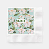 Romantic cherry blossom serviette (Vorderseite)