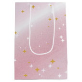 Romantic chic luxe red lips mittlere geschenktüte (Rückseite)