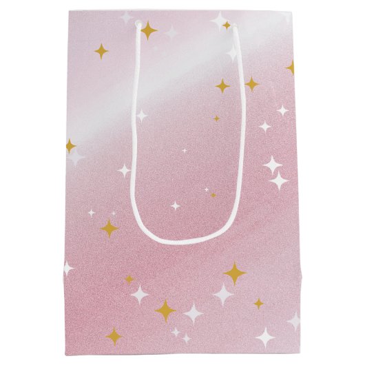 Romantic chic luxe red lips mittlere geschenktüte (Rückseite)