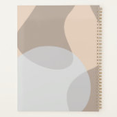 Romantic chic luxe red lips planer (Rückseite)