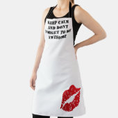 Romantic chic luxe red lips schürze (InSitu)