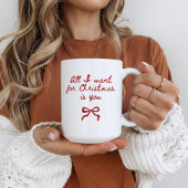Romantic Christmas Mug Gift for Her or Girlfriend Kaffeetasse