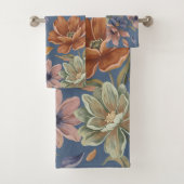 Romantic Cottage Flowers Badhandtuch Set (Insitu)