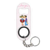 Romantic Couple Schlüsselanhänger Flaschenöffner - (Rückseite)