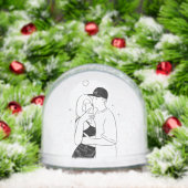 Romantic Couple Snow Globe - Liebe Geschenk für Pa Schneekugeln (Weihnachten)