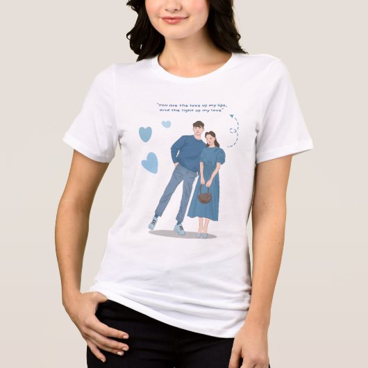 Romantic Couple Tshirt (Vorderseite)