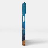 Romantic Couple Under Moonlight Aesthetic iPhone C iPhone Hülle (Rechte Seite)