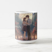 Romantic Couple Valentine's Day Mug Kaffeetasse (Mittel)