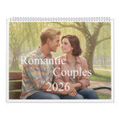 Romantic Couples 2026 Calendar 00B Kalender (Titelbild)