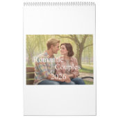 Romantic Couples Calendar 2026 01B Kalender (Titelbild)