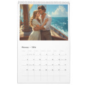Romantic Couples Calendar 2026 02B Kalender (Feb 2026)