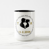 Romantic Couples Mug | His & Hers Love Coffee Cup Tasse (Zentrum)