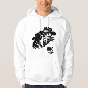 Romantic Cowboy and Cowgirl Design - Wilder Westen Hoodie