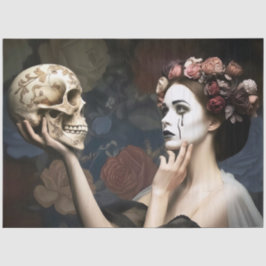 Romantic Dark Decoupage Seidenpapier