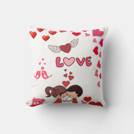 Romantic Decorative Cushion Kissen