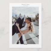 Romantic Dusty Rose Regency Botanical Cameos  Einladung (Rückseite)