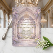 Romantic Enchanted Muslim Wedding Einladung