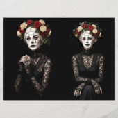 Romantic Ephemera Sheet Karte (Rückseite)