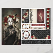 Romantic Ephemera Sheet Karte (Vorderseite)