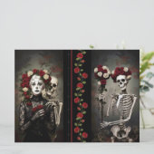 Romantic Ephemera Sheet  Karte (Stehend Vorderseite)