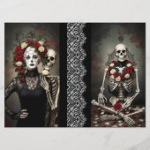 Romantic Ephemera Sheet  Karte (Rückseite)