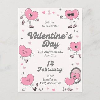 Romantic Every Day is Valentine's Custom Greeting Feiertagspostkarte