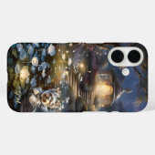 Romantic Fairy Tale Gazebo Terrier Dog Case-Mate iPhone Hülle (Rückseite (Horizontal))