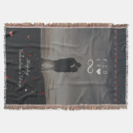 Romantic Feb 14 Infinity Valentine Design Decke