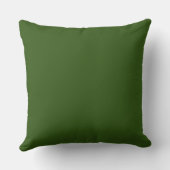 Romantic Fern, Forest Scene Pillow Kissen (Rückseite)