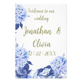 Romantic Field purple Flowers Fotodruck (Vorne)