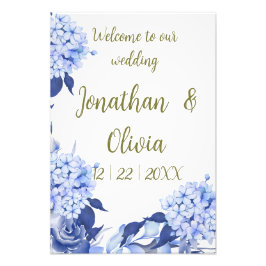 Romantic Field purple Flowers Fotodruck