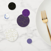 Romantic Field purple Flowers Konfetti (Gruppe)