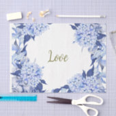 Romantic Field purple Flowers Seidenpapier (Handwerk)