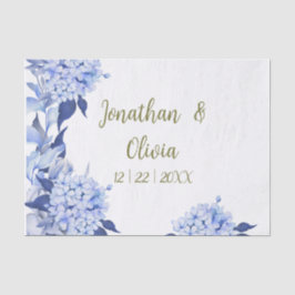 Romantic Field purple Flowers Seidenpapier