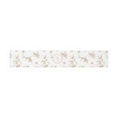 Romantic Floral Wedding Invitation Belly Band (Flach)