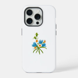 Romantic Flower – Botanical Fantasy Minimalist iPhone 15 Pro Hülle