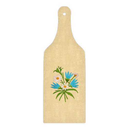 Romantic Flower – Botanical Fantasy Minimalist Schneidebrett (Vorderseite)