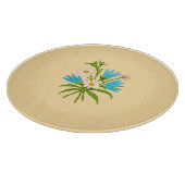 Romantic Flower – Botanical Fantasy Minimalist Schneidebrett (Ecke)