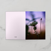 Romantic Flowers Boho – Botanical Fantasy Thanks (Äußere Ablage)