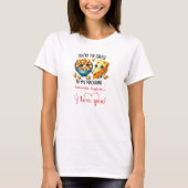Romantic Funny Food Valentine Women T-Shirt (Vorderseite)