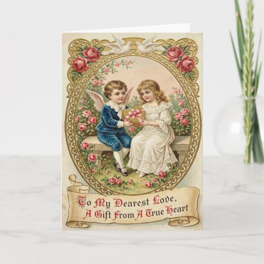 Romantic Garden Card Karte (Vorderseite)
