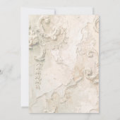 Romantic Garden Tea Galentine Brunch Soft Florals Einladung (Rückseite)