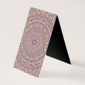 Romantic Geometric Mandala soft Pink Black (Rückseite)