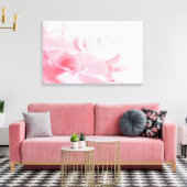 Romantic Glass Hearts Rose Petals Leinwanddruck (Insitu (Wohnzimmer))